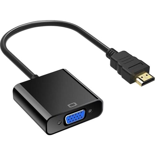 HD 1080P HDMI-compatible To VGA Cable Converter Converter Adapter Digital Analog for Tablet Laptop PC TV