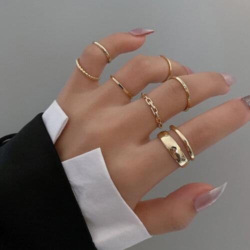 3pcs Vintage Blade Ring Set Mens Rock Punk Hollow Razor Rings Charm Exaggerated Open Ring Party Ladies Fashion Jewelry Gifts