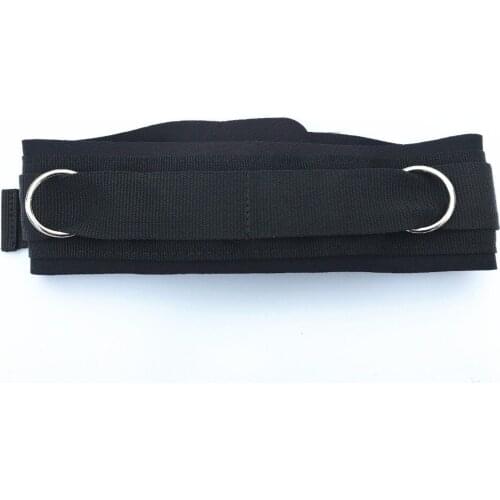 Metal rings Jump Resistance Training Waist Belt for Gym Fitness Pull Rope Force Trainer