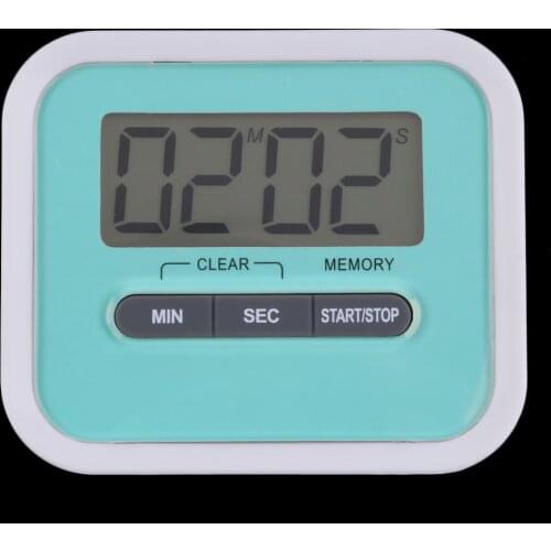 100% Brand New Large Fashion Multifunction Plastic LCD Kitchen Cooking Timer Count-Down Up Clock Loud Alarm Magnetic