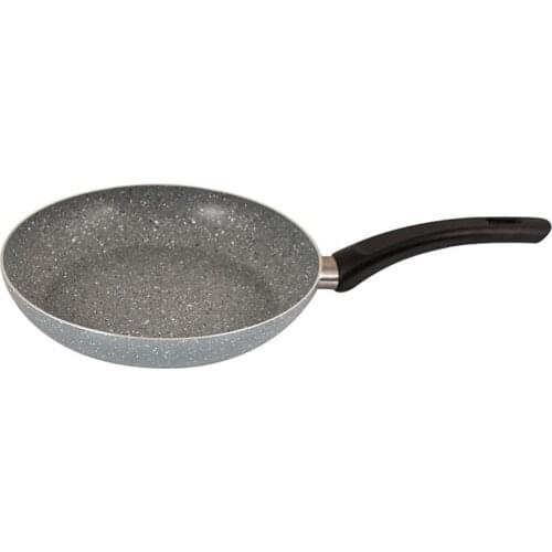EWs Cera Granite 24 Cm Frying Pan-Gray-7308