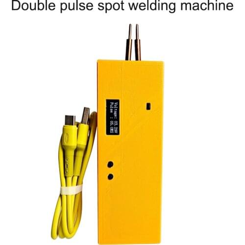 Lithium Battery Spot Welder Automatically Triggers Double Pulse Handheld Spot Welding Machine Needle Detachable