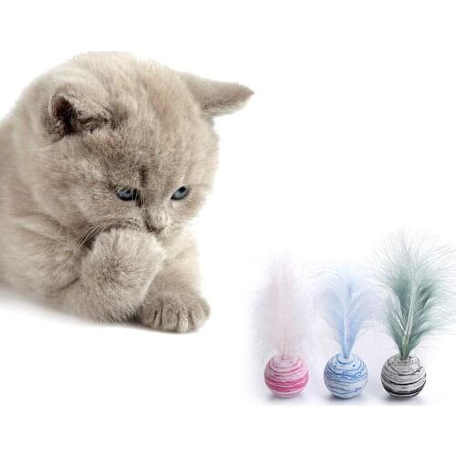 Pet Training Ball Enhance The Emotional Indoor Game Two Kinds Of Style Three Colors 100% Safe Starry Sky Ball Fun Pet Supplies