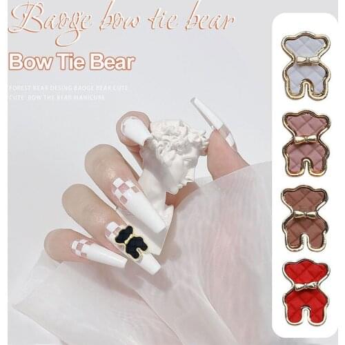 2PCS 3D Metal Nail Art Diamonds Flat Bottom Shaped Diamonds Colored Glass Nail Decorations Crystal Nail Art Jewelry Diamonds