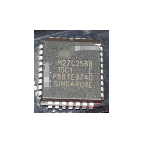 Free shipping 10 pcs M27C256B-15C1 M27C256B PLCC32