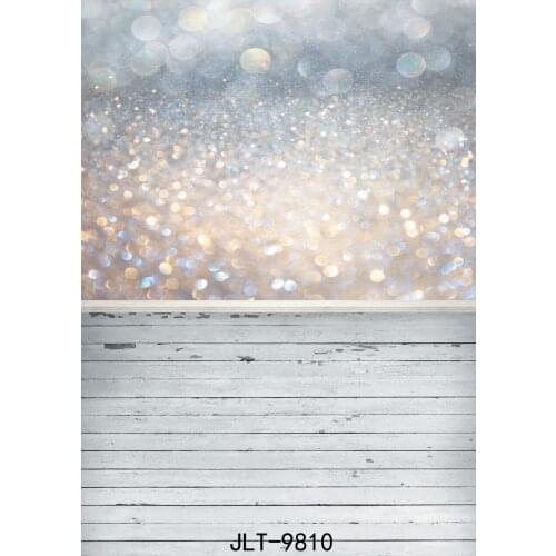 Bokeh Photography Backdrops Gray Wooden Floor 3D Backgrounds for Photo Studio Baby Shower New Born Baby Professional Photography