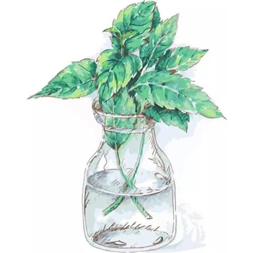 Flowers Painting By Number Vase On Canvas For Drawing Handmade DIY Craft Kits Acrylic Paint For Adults Coloring By Number Decor