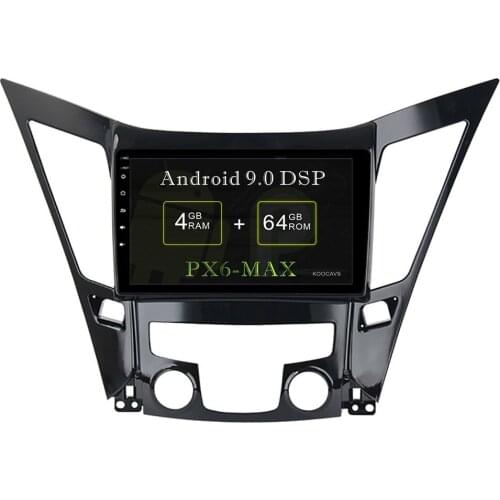 KOOCAVS 9" IPS Android 9.0 Car GPS Radio Player for Hyundai Sonata 2011 2012 2013 2014 2015 with 4GB+64G Multimedia