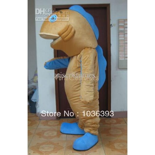 Clown fish mascot suit advertising mascot sea animal costume school mascot fancy dress costumes