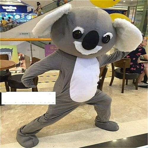 Koala Mascot Costume Suit Cosplay Party Xmas Dress Outfits Advertising Halloween Fursuit Cartoon Carnival Xmas Ad Clothes Game