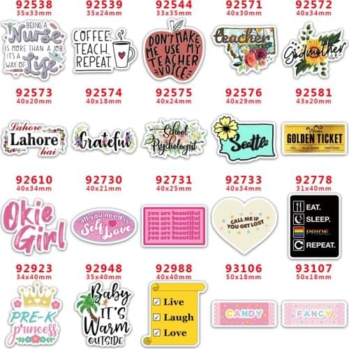 Custom credit card logo Cute Accessories for Bows Flatback Planar Resin DIY Craft Supplies Handcraft Decor Materials PR92538