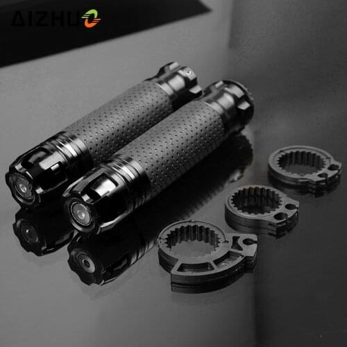 CNC Motorcycle Accessories Handle Grips Handlebar Hand Bar Grip FOR BMW F800GS S1000R RSV4 YAMAHA NMAX 155 300 XMAX530