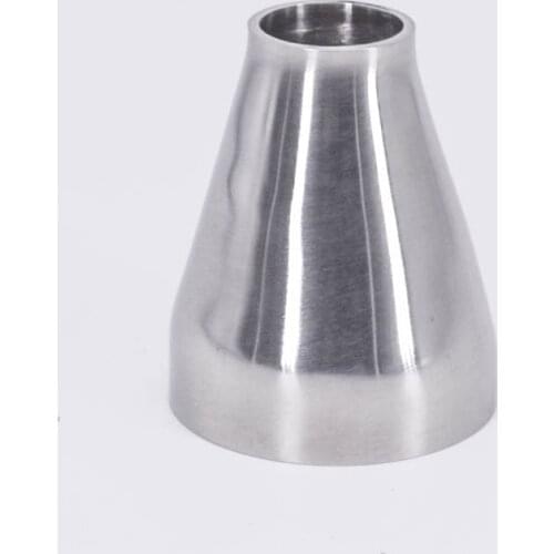 51mm 2" To to 25mm 1" OD Butt Welding Reducer SUS 304 Stainless Steel Sanitary Pipe Fitting Homebrew Beer Wine