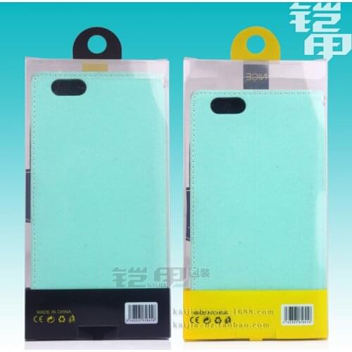 Fashion Blister PVC Plastic Clear Retail Packaging Custom Logo Packing Box For iPhone 6 4.7 Mobile Phone Case KJ-450 500pcs