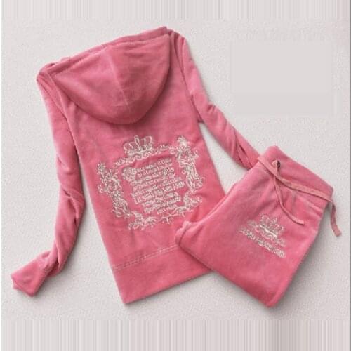 Casual Spring Fall 2 Two Piece Set Women Pink Outfit Long Sleeve Hooded Top Leggings Women Joggers Matching Ladies Tracksuit 3XL