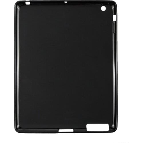 QIJUN ipad 2/3/4 Silicone Smart Tablet Back Cover For Apple iPad 2 3 4 9.7 inch ipad2 ipad4 A1395 A1460 Shockproof Bumper Case