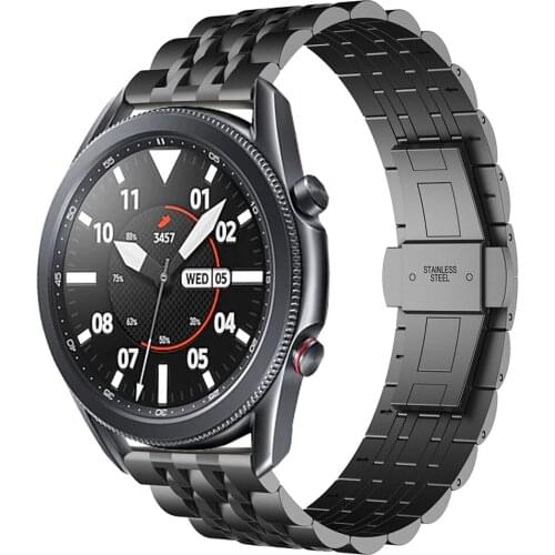 20 22mm for samsung active 2 galaxy watch 3 band 45mm 41mm gear s3 Frontier strap for amazfit bip huawei watch gt 2e 46mm correa