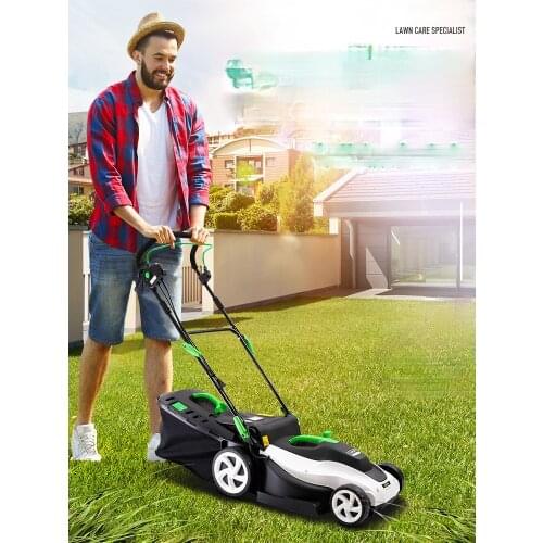 TT Hand Push Electric Mower Small Household Lawn Pruning Machine Weeding Artifact Multifunctional