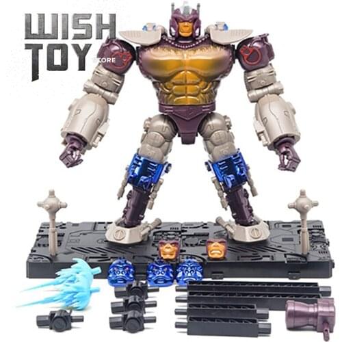 TransArt Transformation BWM-02 Skateboard Gorilla OP Commander Beast Wars Transmetal Anime Action Figure Robot Toys