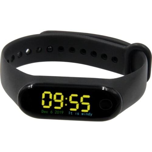 TTGO T-Wristband DIY Programmable Smart Bracelet ESP32-PICO-D4 Main Chip 0.96 Inch IPS Screen Silicone Bracelet Strap