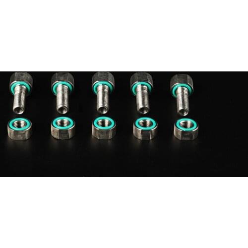 M10 sealing cabin threaded screw threaded bolt hollow screw ROV penetrant underwater robot screw