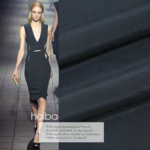 High-grade heavy silk crepe de chine fabric 30mm solid color shirt dress natural silk fabric wholesale silk cloth 134cm