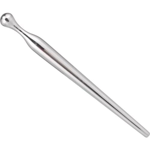 10CM Long Male Stainless Steel Urethral Sounding Stretching Stimulate Bead Dilator Penis Plug Adult BDSM Sex Toy 904
