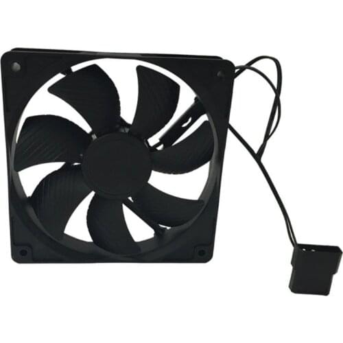 120mm High Speeed Double Ball CPU Radiator Universal Computer CPU Heat Sink Silent Chassis Cooling Fan 3000RPM 12V 0.5A