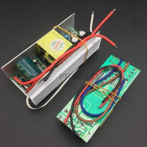 2pcs AC110 220V 100w 50Wled driver for 50W / 100w High power led chip diy for led grow light flood light high bay lamp