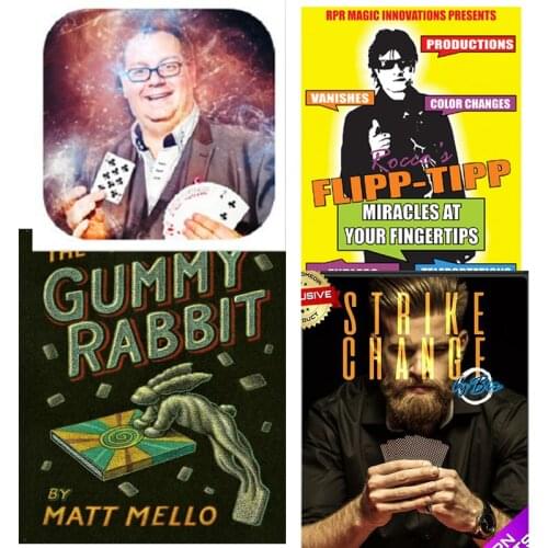 2021 Gummy Rabbit by Matt Mello | Flipp Tipp by Rocco | Successful Restaurant Magic by Wayne Goodman | The Strike Change by Biz