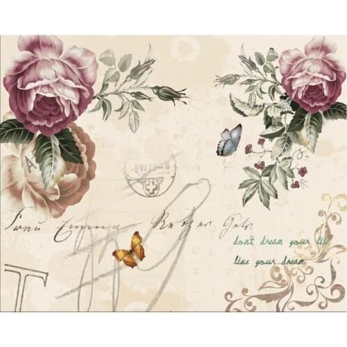 Beibehang Custom mural 3d roses background wall paper soft envelope image murals decoration painting photo murals 3d wallpaper