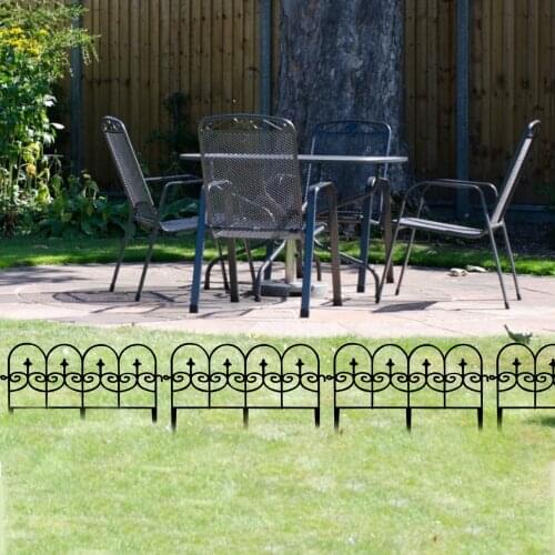 5pcs Garden Border Decorative Outdoor Accessories Fence For Plant Bordering Lawn Edging Fence For Garden Decor Giardino