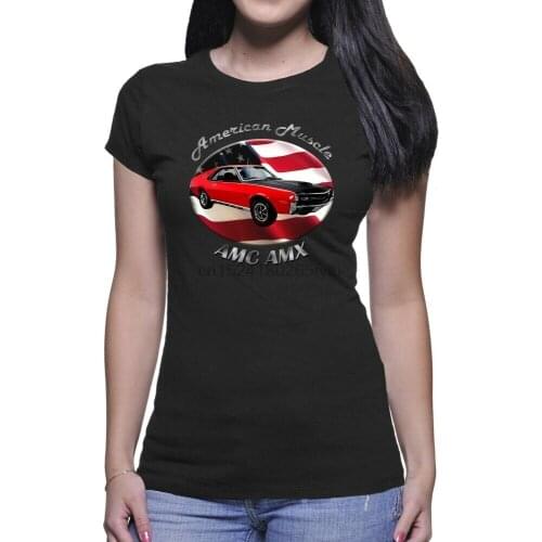 AMC AMX American Muscle Women`s Dark T-Shirt