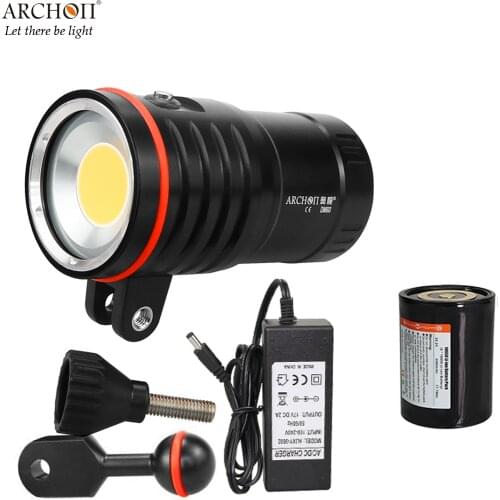 ARCHON DM60 COB Diving Video Light max 12,000 Lumens Underwater photography spot light diving light 100 meter waterproof