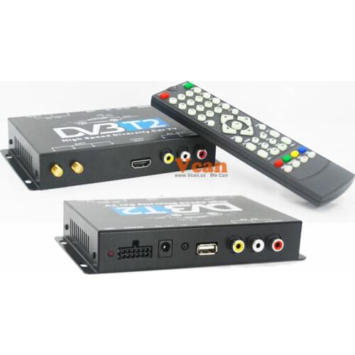 Usb tv antenna DVB-T221 car dvbt2 2 Tuner 2 Diversity Antenna dvbt automobile 150km dual high speed