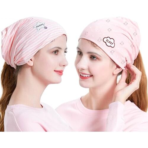 Pregnant Women Cap Cotton Windproof Hats Postpartum Confinement Warm Hat Scarf Women Protective Maternal Hat Fashion