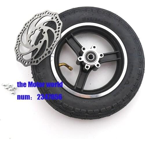 Free shipping 10x2 Inner tube and outer tube scooter 10 inch tire hub 10X2 electric scooter Inner tube