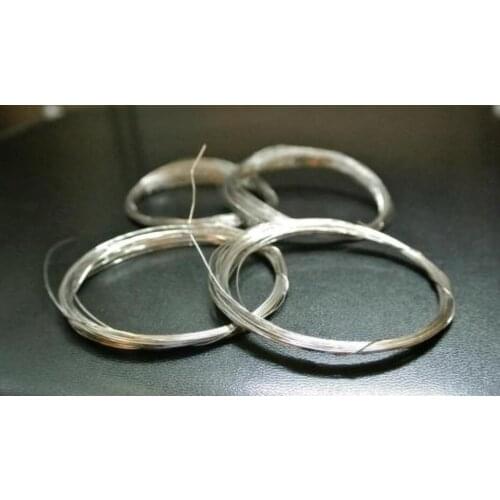 Pure platinum wire platinum electrode experimental material diameter: 0.5mm; length 10 cm; Purity: 99.99%; high purity 4N