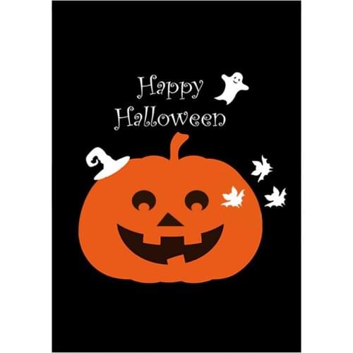 Halloween Double-sided Garden Pumpkin Flag Vertical Banner