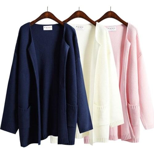 Женские длинные кардиганы Kokopiecoco China At AliExpress