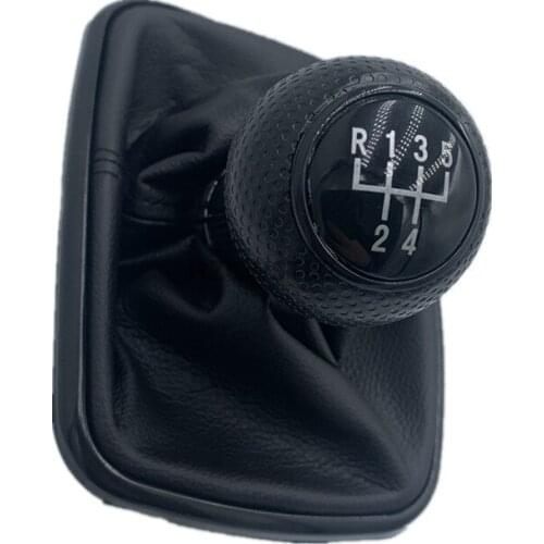 NEW 5 Speed Car Gear Shift Knob Lever Shifter Gaitor Boot For VW 1999-2004 Golf 4 IV MK4 GTI R32 For Bora Jetta MT