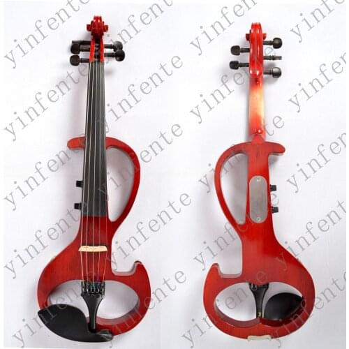 New 4/4 Electric Violin 5-string Silent Wonderful Sound Solid Wood
