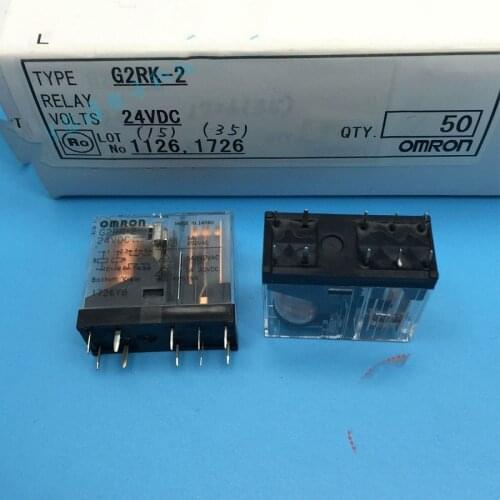 Original G2RK-2-24VDC 10pin 5A relays