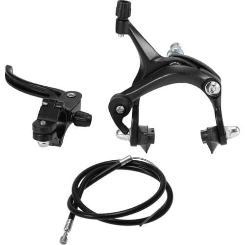 Front / Rear Fixie Bike Brake Kit Road Bike Cruiser Brake Set Mountain Bicycle Caliper Brake Kit Side Pull Brake Set Bike Parts