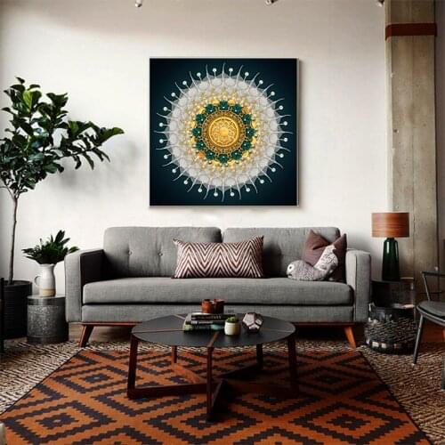 Gold plant leaf canvas poster printing modern home decoration abstract wall art painting Nordic living room decoration painting