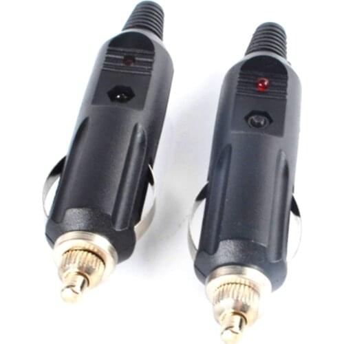 12V/24V 3A Male Cigarette Lighter Socket Converter Plug Car Accessory