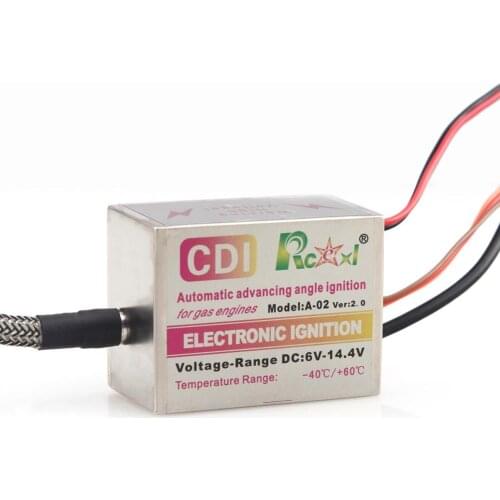 RCEXL Single Ignition CDI for NGK ME-8 1/4 -32 90/120/180 Degree