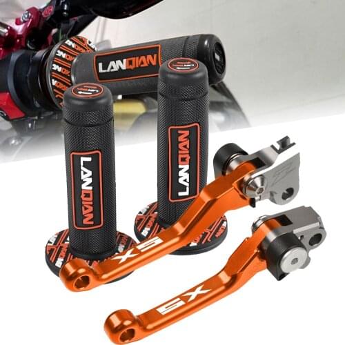 FOR 65SX 85SX 105SX 125SX 144SX 65 85 105 125 144 SX 2003-2018 Dirt Bike Brake Clutch Levers Hand Grip Pivot Lever Handlebar