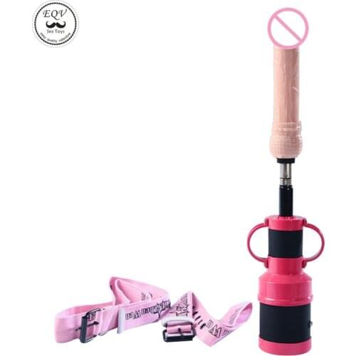 New Sex Machine Female Masturbation Strapon Pumping Gun with Dildos Accessories Automatic Sex Machines for Women Dildo Realistic