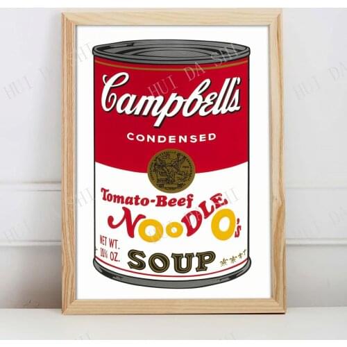 Tomato Beef Soup - Andy Warhol Art Print, Pop Art, Pop Art Print, Andy Warhol Poster, Contemporary Art